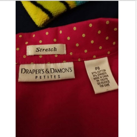 Draper's & Damon's Petites Stretch Jacket Sz PS - Picture 6 of 6
